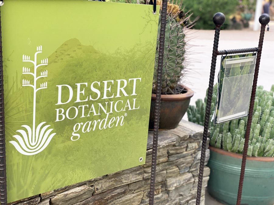 Desert Botanical Garden Banner